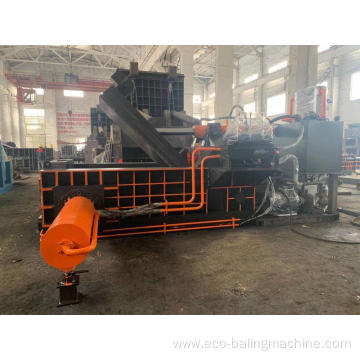 Hydraulic Waste Metal Scrapped Car Turn-out Baling Press